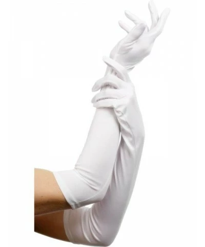 Gloves White Long