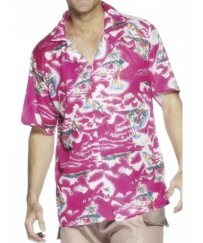 Pink Hawaiian shirt