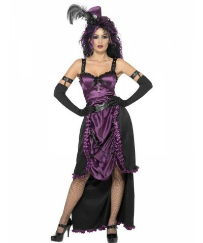 Goth Witch Costume, Purple and Black