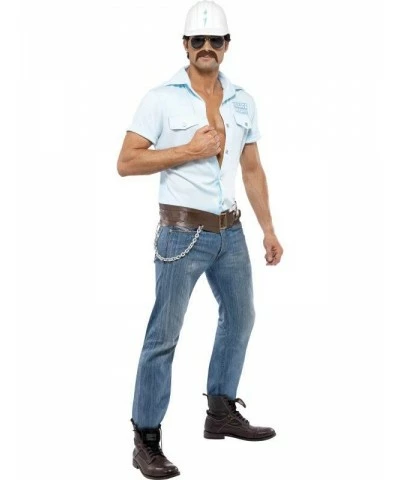 Village People Construction Worker Costume