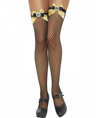 Lattice Net Steampunk Stockings