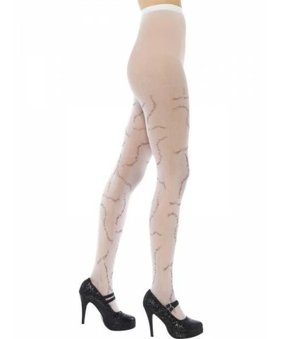 Tights with Mock Stitch