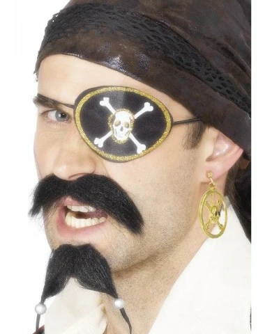 Pirate Satin Eyepatch and Earring