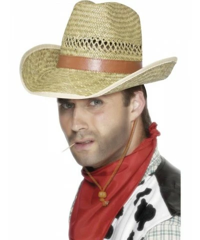 Cowboy Rancher Straw Hat