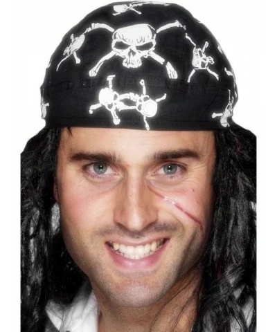 Pirate Bandanna, Skull and Crossbones Design