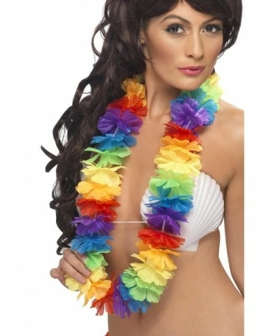 Bright Large Rainbow Lei