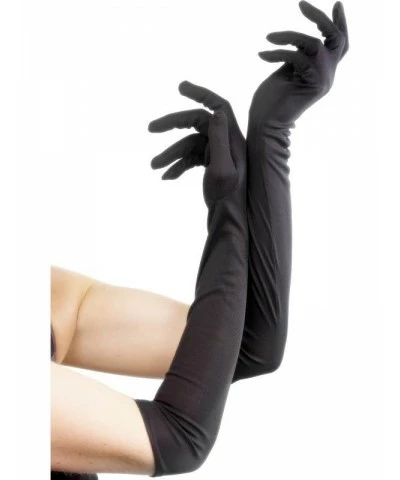 Long Black Gloves