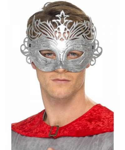 Columbine Silver Mask