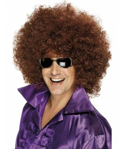 Brown Afro Wig