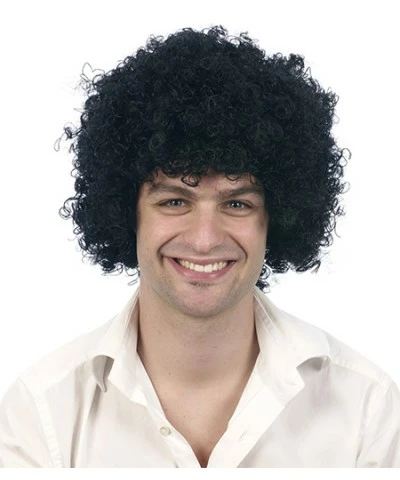 Wig Afro Black