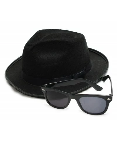 Blues Brother Hat and Glasses set