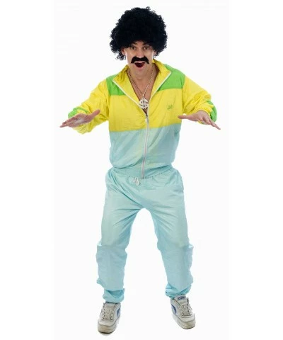 Adult Shell Suit Blue/Green