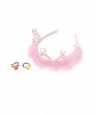 Princess Tiara and Rings Set