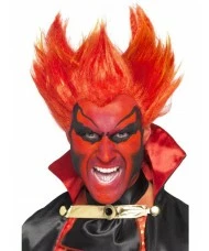 Firestarter Wig, Red and Yellow