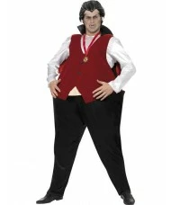 Vampire Costume, Bodysuit and Cape