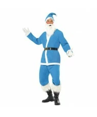 Light Blue Santa Costume