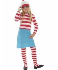 Where's Wally Wenda Child Costume