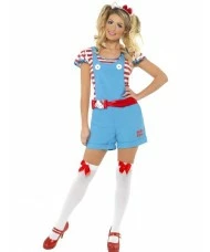 Hello Kitty Classic Dungarees Costume