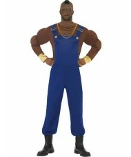 Blue Mr T costume
