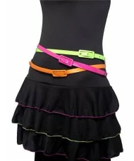 Neon Belts, Multipack of 3