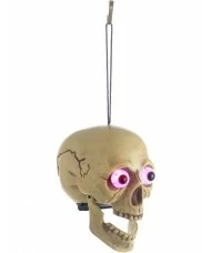 Skull with Colour Changing Eyes