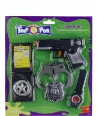 Police Set with Gun