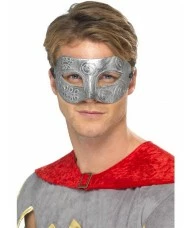 Metallic Warrior Colombina Eyemask