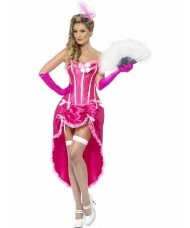 Pink Burlesque Dancer costume