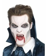 Vampire Make Up, Grey, White and Black