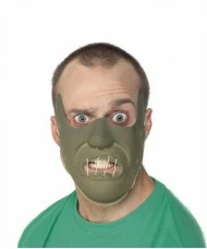 Adult PVC Restraint Horror Mask
