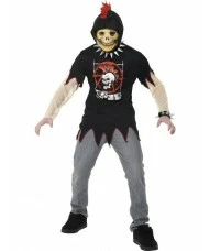 Teen Skeleton Punk Hoodie