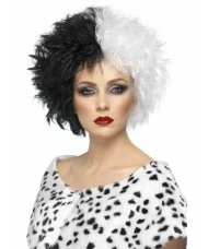 Evil Madam Wig, Black and White
