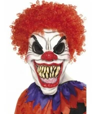 Scary Clown Mask, Foam Latex