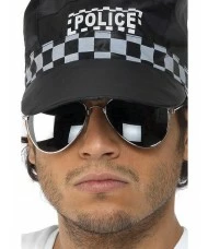 Aviator Specs, Silver Mirror