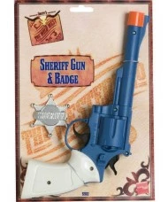 Western Gun and Badge