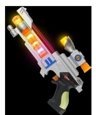 Space Gun, Light Up and Sound