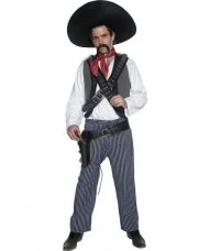 Authentic Western Mexican Bandit Costume
