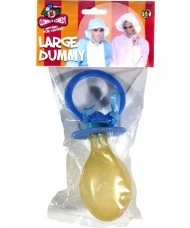 Large Dummy, Soother, Assorted Pink and Baby Blue