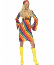 Rainbow Hippy costume
