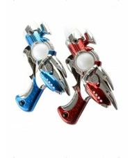 Laser Morphing Space Gun, Assorted Red and Blue