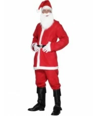 Budget Red Santa Suit
