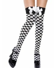 Stockings Black and White