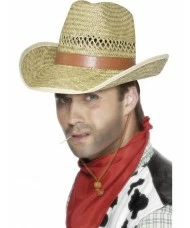 Cowboy Rancher Straw Hat