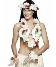 Hawaiian Set White