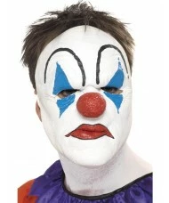 Evil Clown Mask, Foam Latex