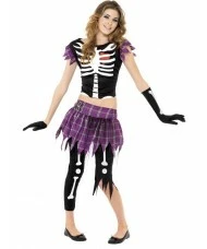 Teen Punky Bones Costume