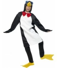 Penguin Costume in White and Black