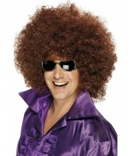 Brown Afro Wig