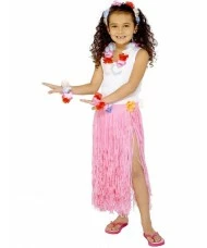 Light Pink Hawaiian Skirt