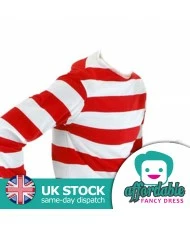 Red and White Striped T-Shirt
